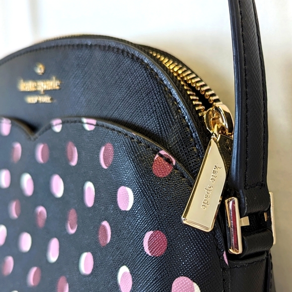 Kate Spade Dome Crossbody Payton Fiesta Dot | NWT Purse Handbag - Picture 6 of 13